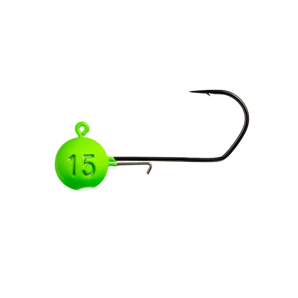 MNKY-Hook-4/0-Green-White-15g