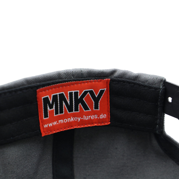 Monkey-Lures-Cap-Grau-Schwarz-Inside
