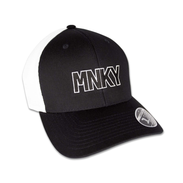 MNKY-Snapback-Cap-Monkey-Lures-Black-White