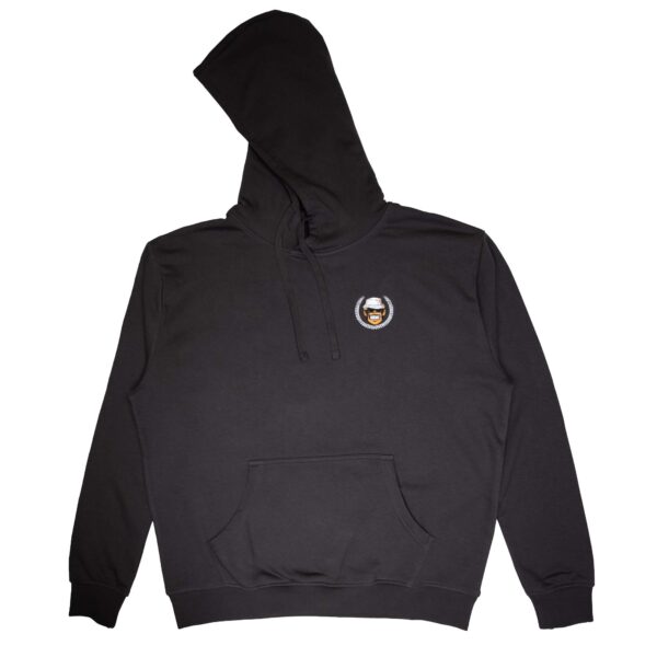 Monkey-Lures-Merch-Hoodie-Grau-Stick-Front