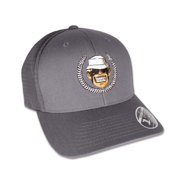 Monkey-Lures-Mesh-Cap-Grau