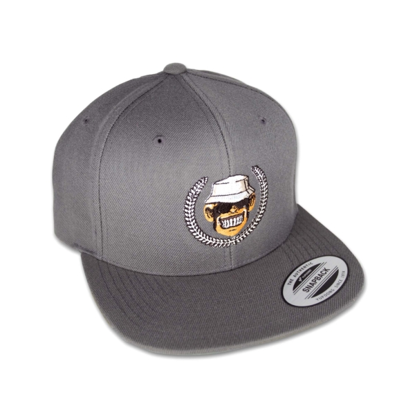Monkey-Lures-Snapback-Grau